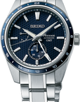 seiko presage spb303 limited edition gmt blue dial watch