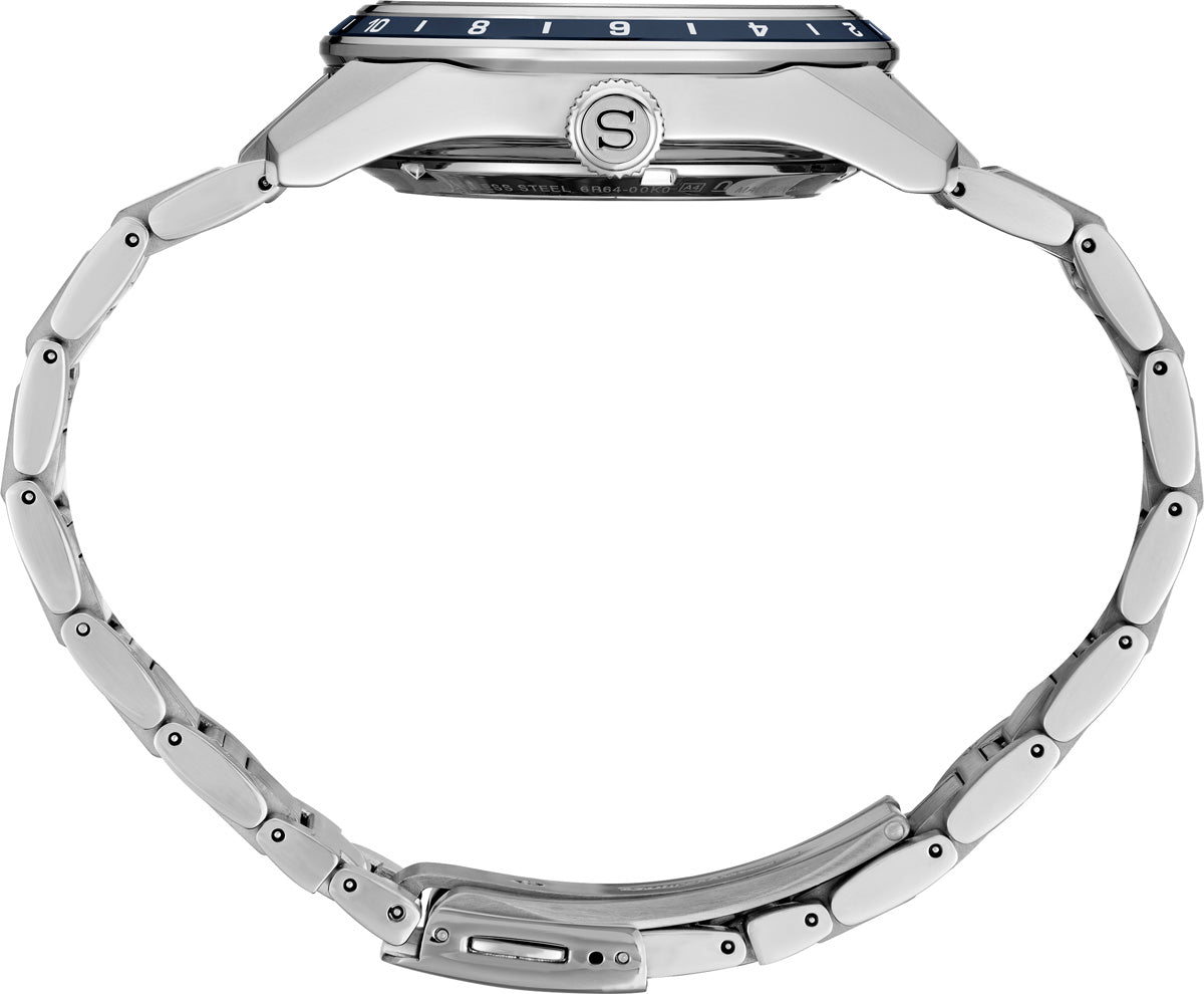 seiko presage spb303 limited edition gmt blue dial watch