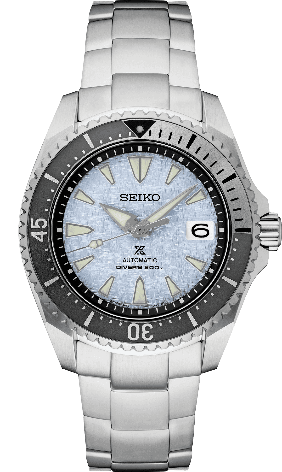 Seiko Prospex SPB351 Blue Gray Dial Titanium Diver Watch