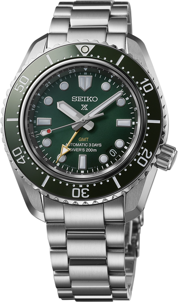 Seiko Prospex SPB381 Green Dial GMT Dive Watch | Skeie's Jewelers