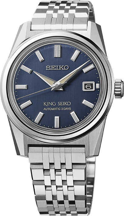 Seiko SPB389 King Seiko Indigo Blue Automatic Watch   Skeie's Jewelers