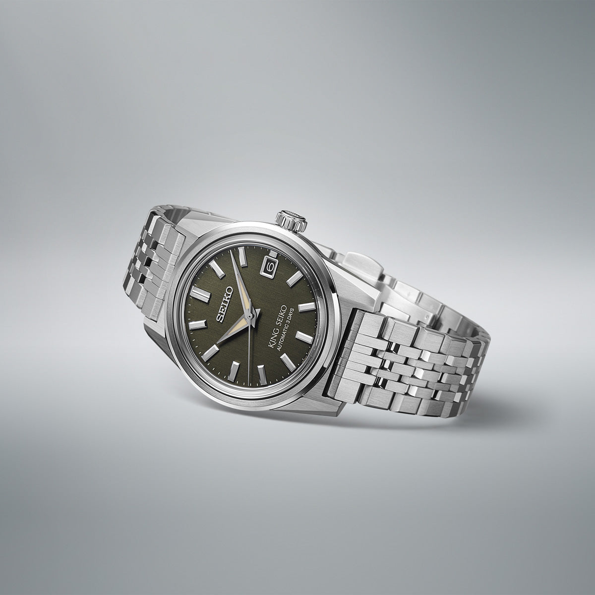 seiko spb391 olive green king seiko