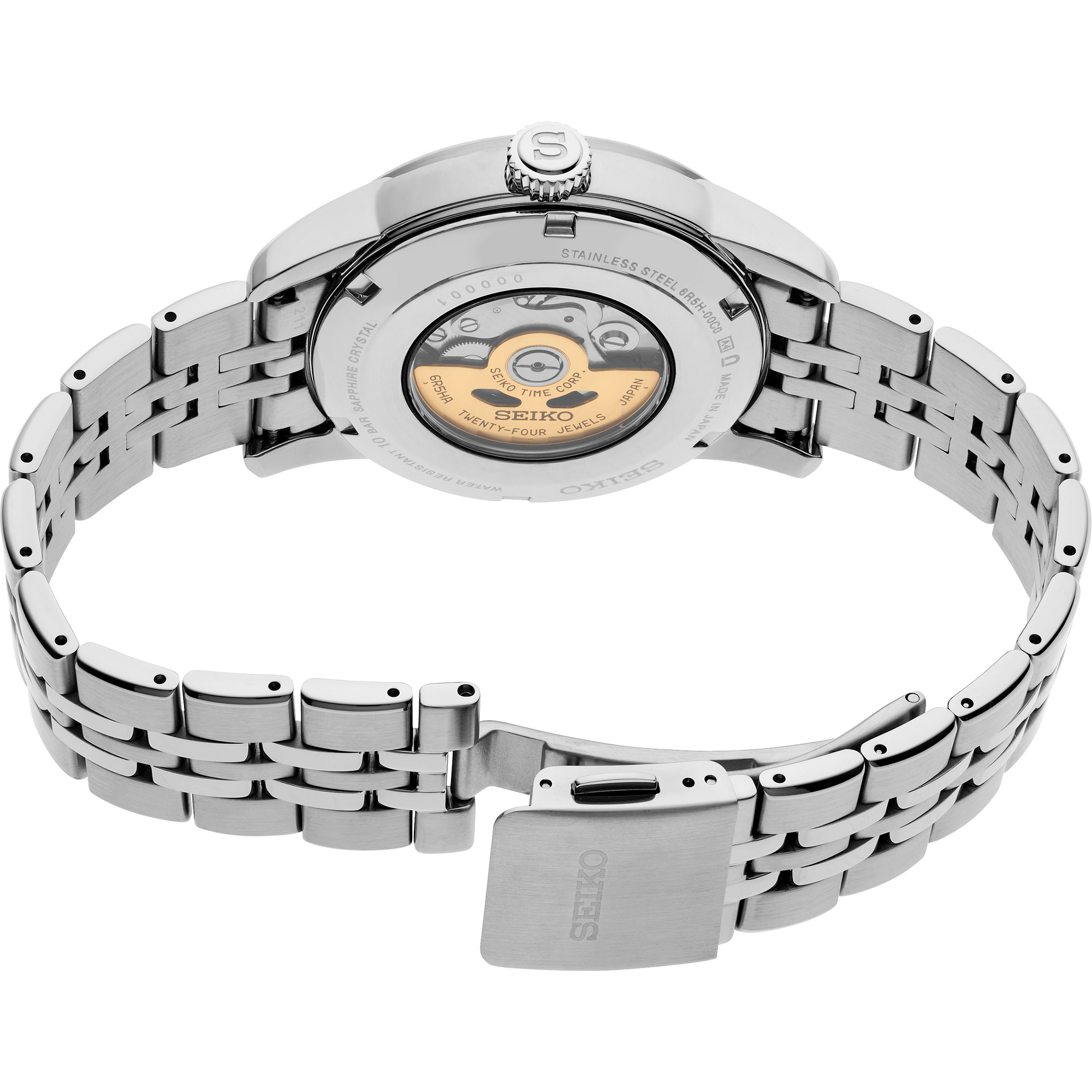 Seiko Presage SPB445 White Dial Arita Porcelain Automatic Watch - Skeie's Jewelers