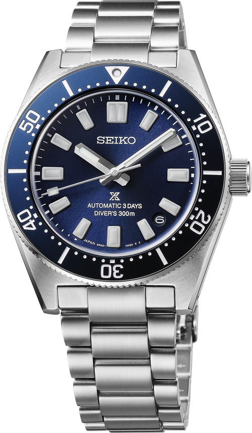 seiko spb451 blue 1965 heritage dive watch