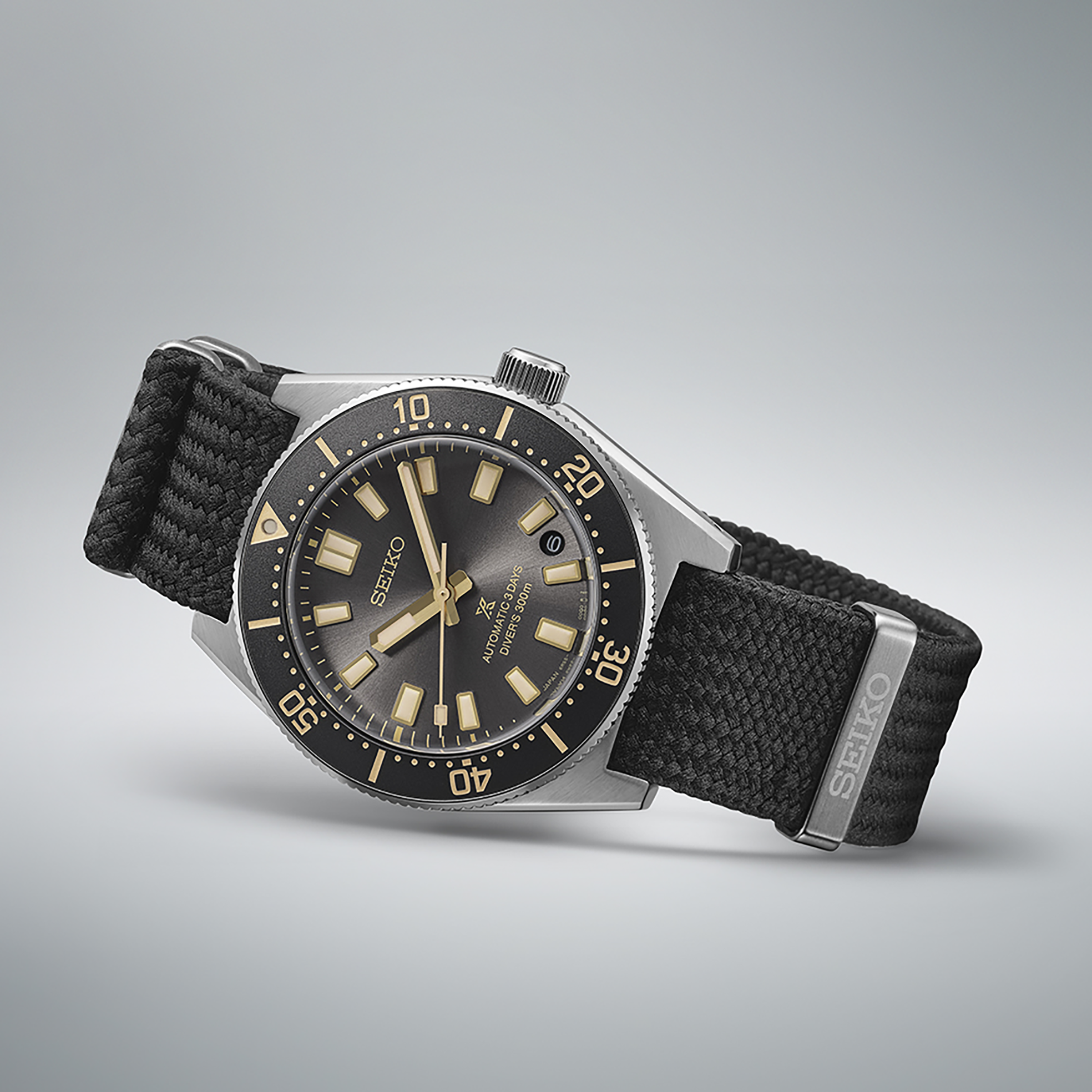 seiko spb455 gold accent 1965 heritage dive watch