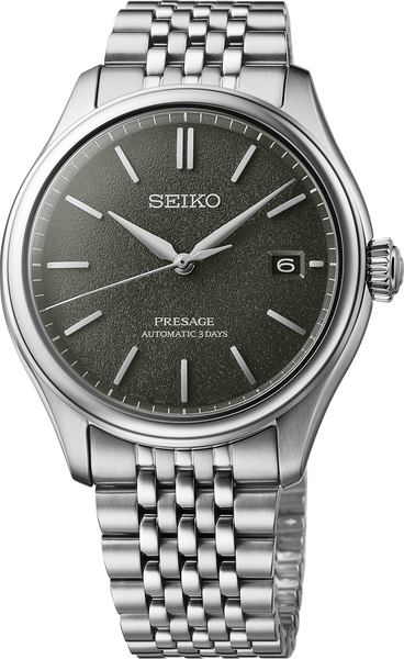 Seiko Presage SPB465 Classic Sensaicha Grey Green Dial | Skeie's