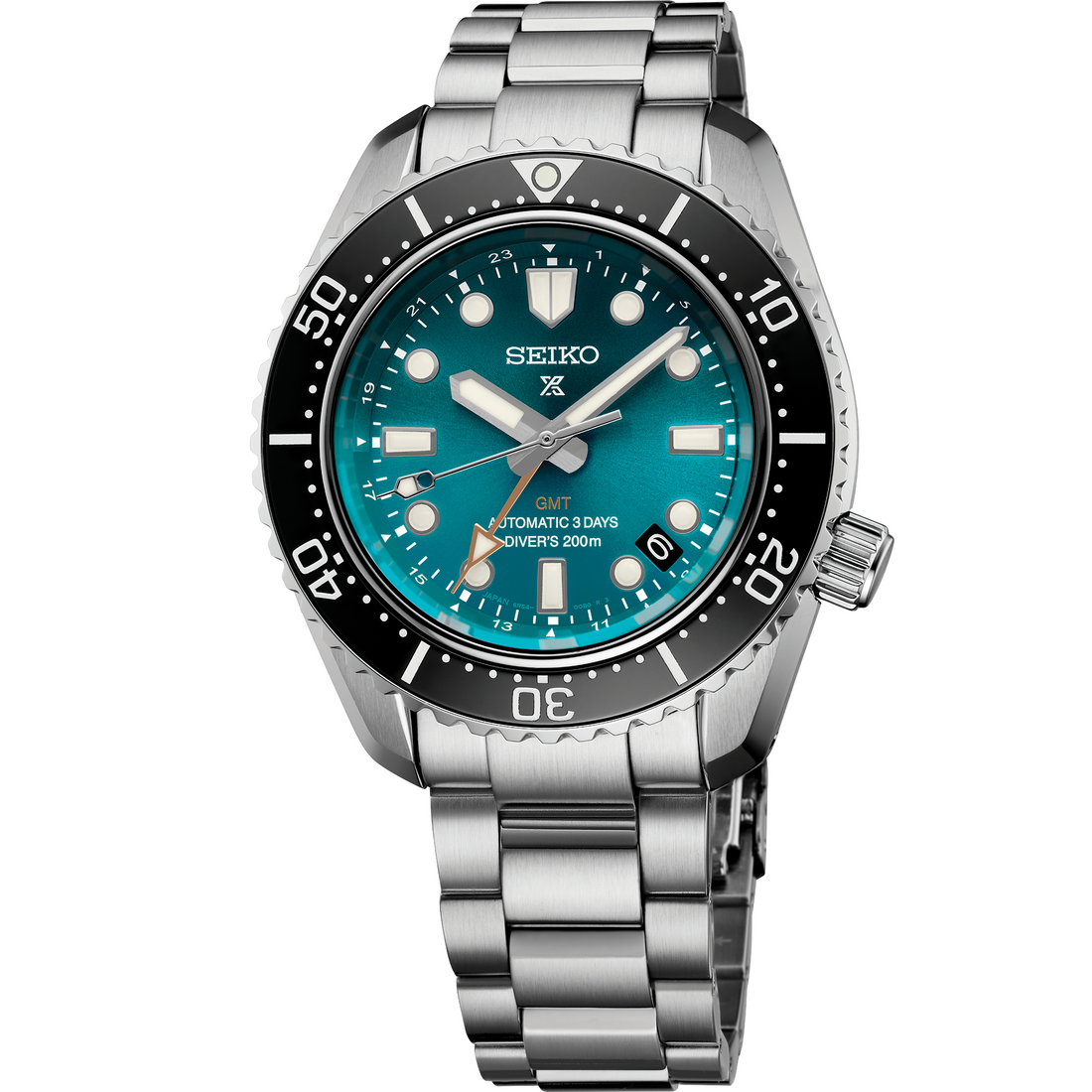 Seiko SPB475 Turquoise Ombre Dial GMT Dive Watch