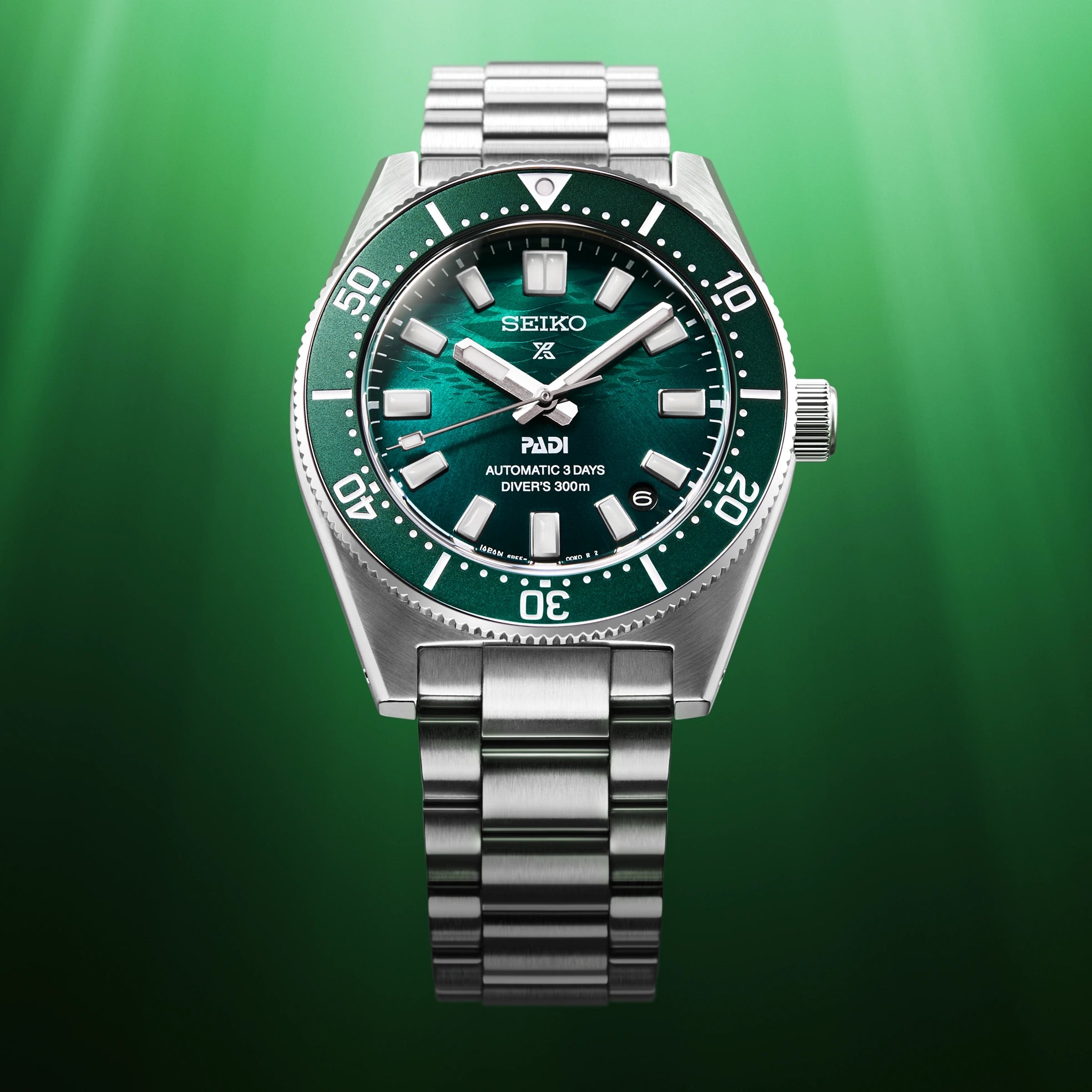 Seiko Prospex SPB501 PADI Heritage Diver Green 300m - Skeie's Jewelers