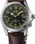 Seiko SPB507 Prospex Alpinist Green Dial Brown Leather