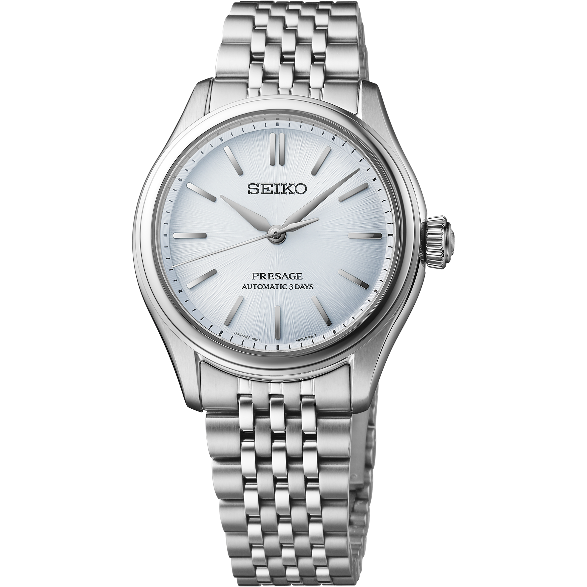 Seiko SPB521 Presage Blue Edo Silk Dial Automatic Watch - Skeie&#39;s Jewelers