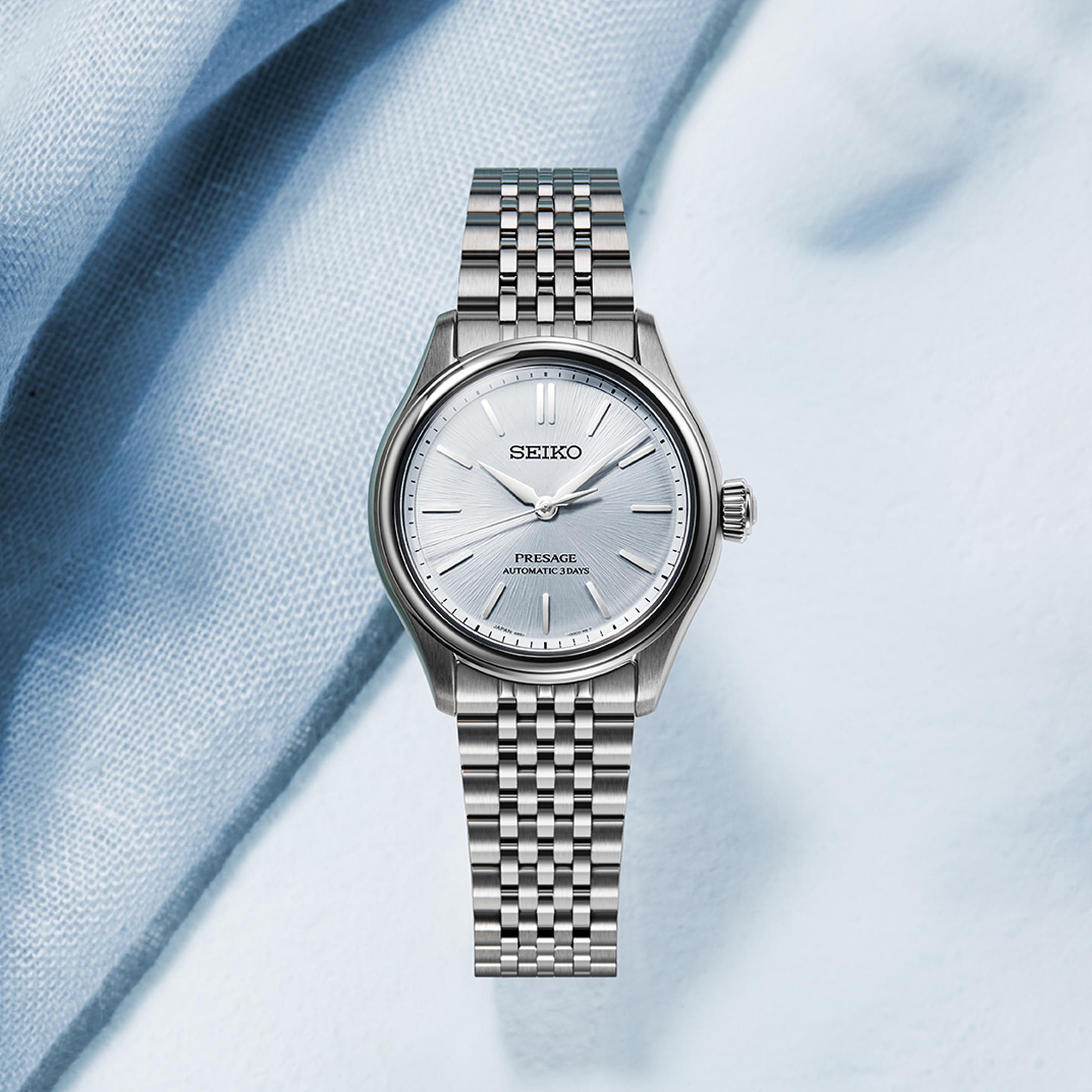 Seiko Presage SPB521 Classic Aijiro 36mm Automatic Silk Dial - Skeie's Jewelers