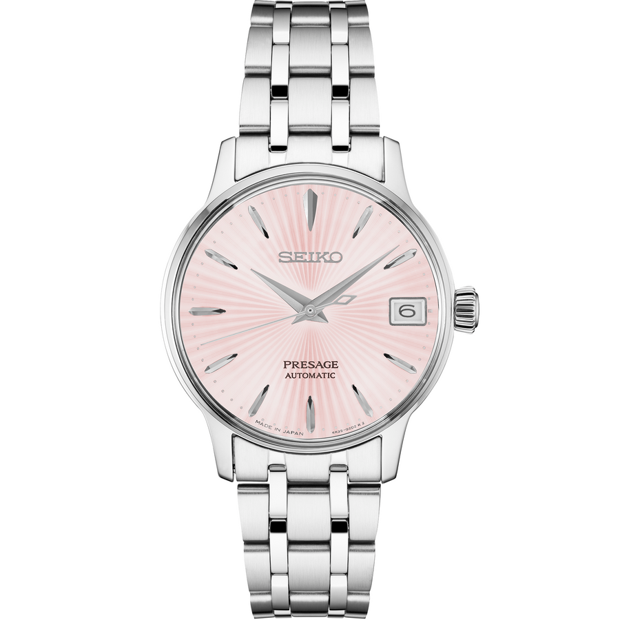 Seiko Presage SRP839 Cocktail Time Pink Dial Watch