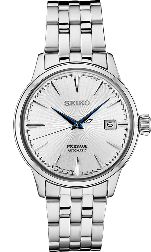 seiko presage srpb77 cocktail time white dial 40 5mm watch