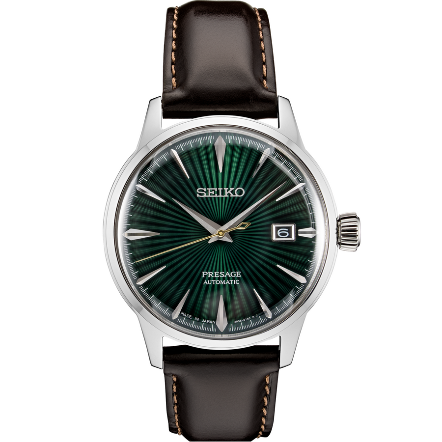 Seiko Presage SRPD37 Presage Leather Automatic Watch