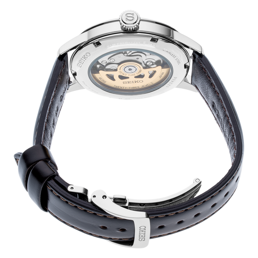 Seiko Presage SRPD37 Presage Leather Automatic Watch