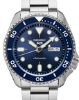 seiko 5 sports srpd51 blue dial automatic watch