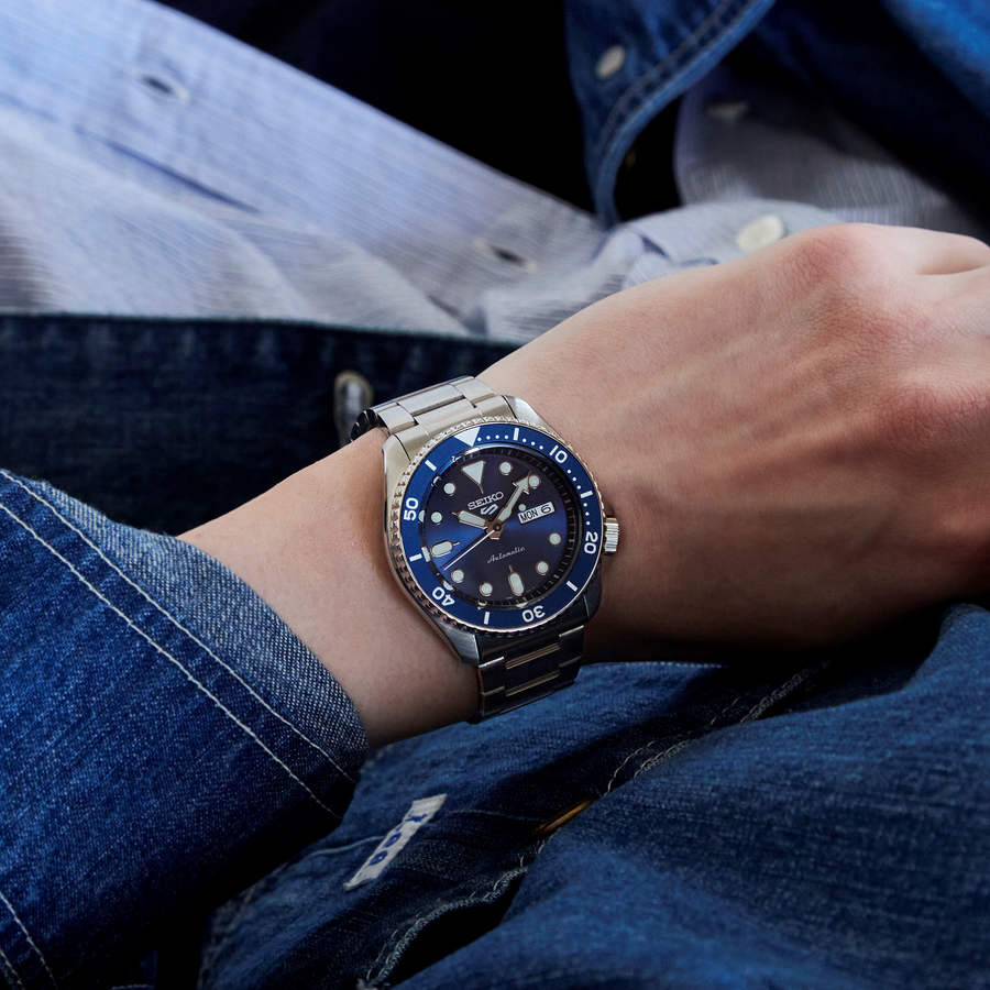 Seiko 5 Sports SRPD51 Blue Dial Automatic Watch