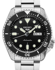 seiko 5 sports srpd55 automatic black dial watch