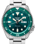 seiko 5 sports srpd61 green dial automatic watch
