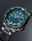 seiko 5 sports srpd61 green dial automatic watch