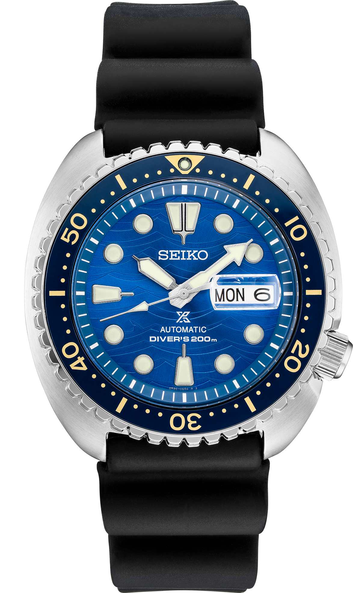 Seiko Prospex SRPE07 Special Edition Turtle Blue Dial Diver Watch