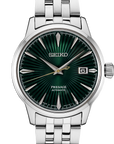 seiko presage srpe15 cocktail time green dial watch