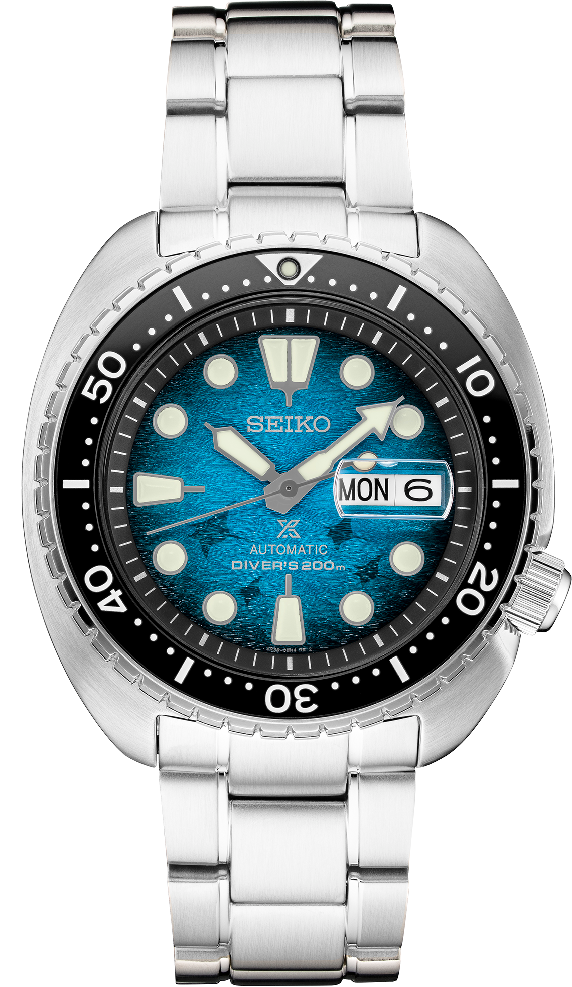 Seiko Prospex SRPE39 Special Edition Turtle Blue Dial Diver Watch