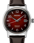 seiko presage srpe41 cocktail time red dial 38 5mm watch
