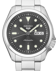 seiko 5 sports srpe51 gray dial automatic watch