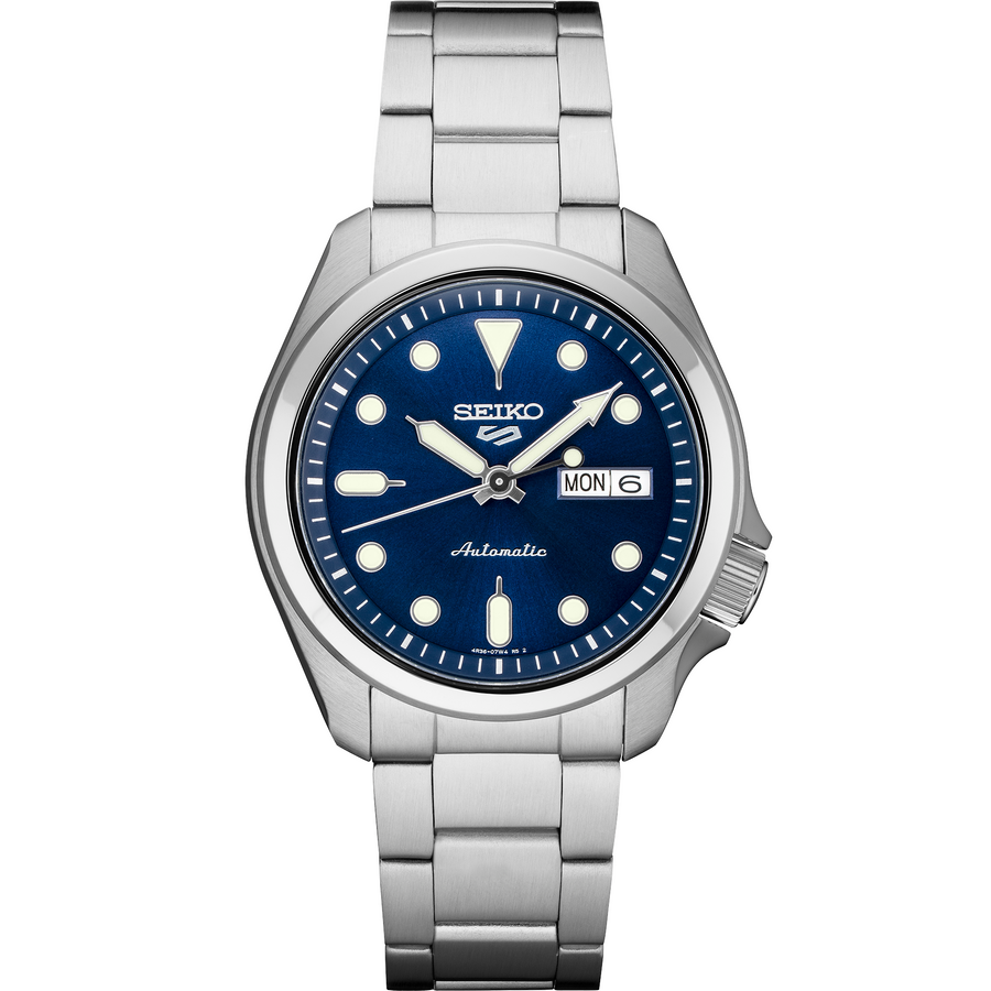 Seiko SRPE53 Blue Dial Stainless Steel Automatic Watch