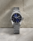 seiko 5 sports srpg29 blue dial automatic watch