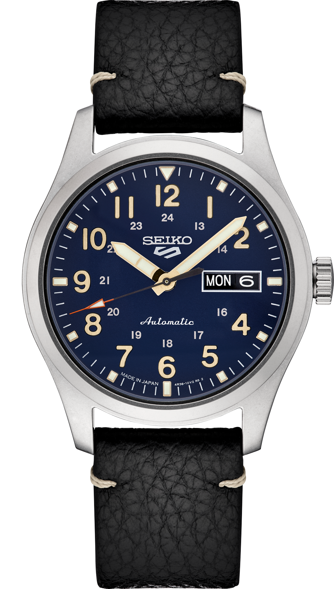 seiko 5 sports srpg39 blue dial automatic watch