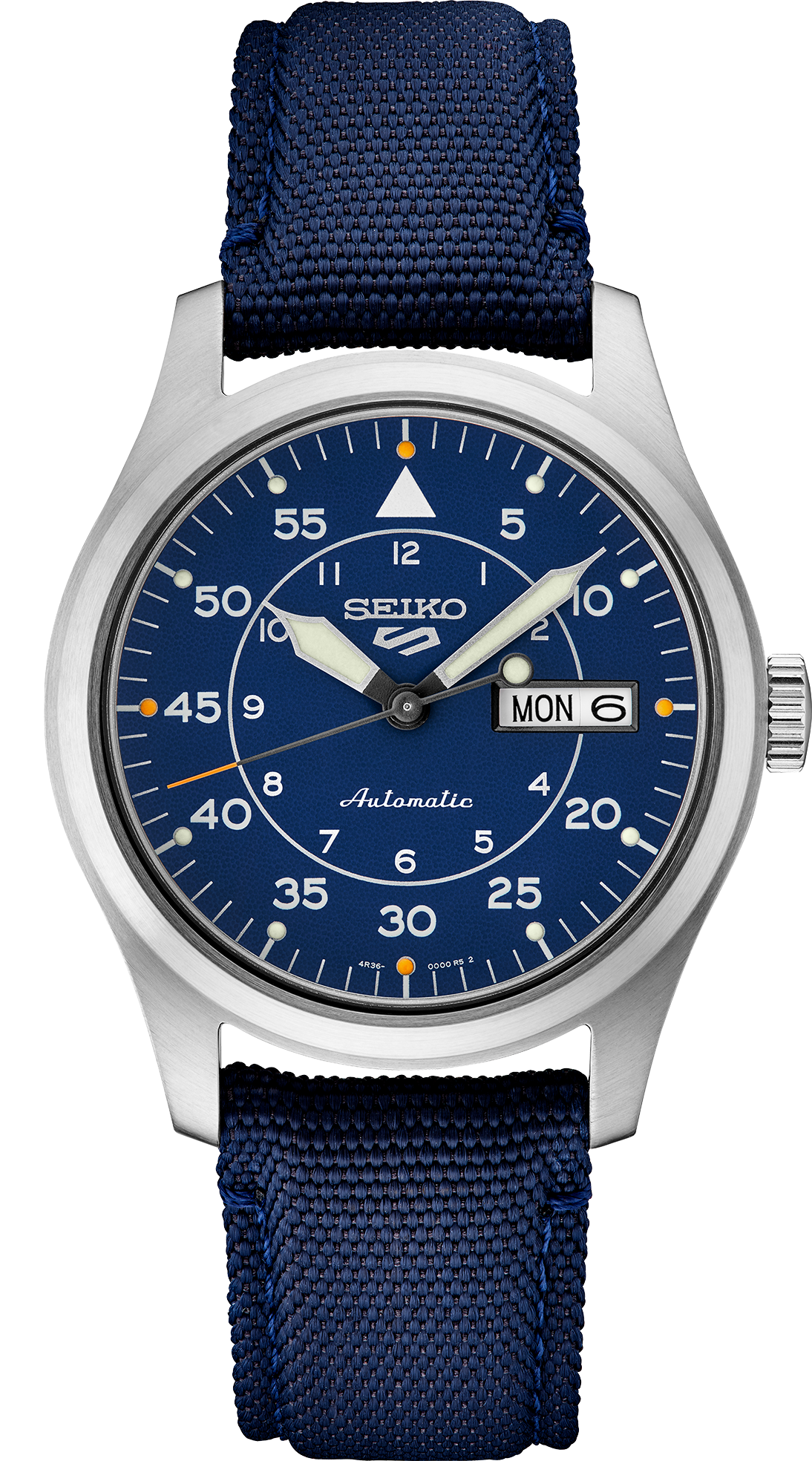 seiko 5 sports srph31 blue dial automatic watch