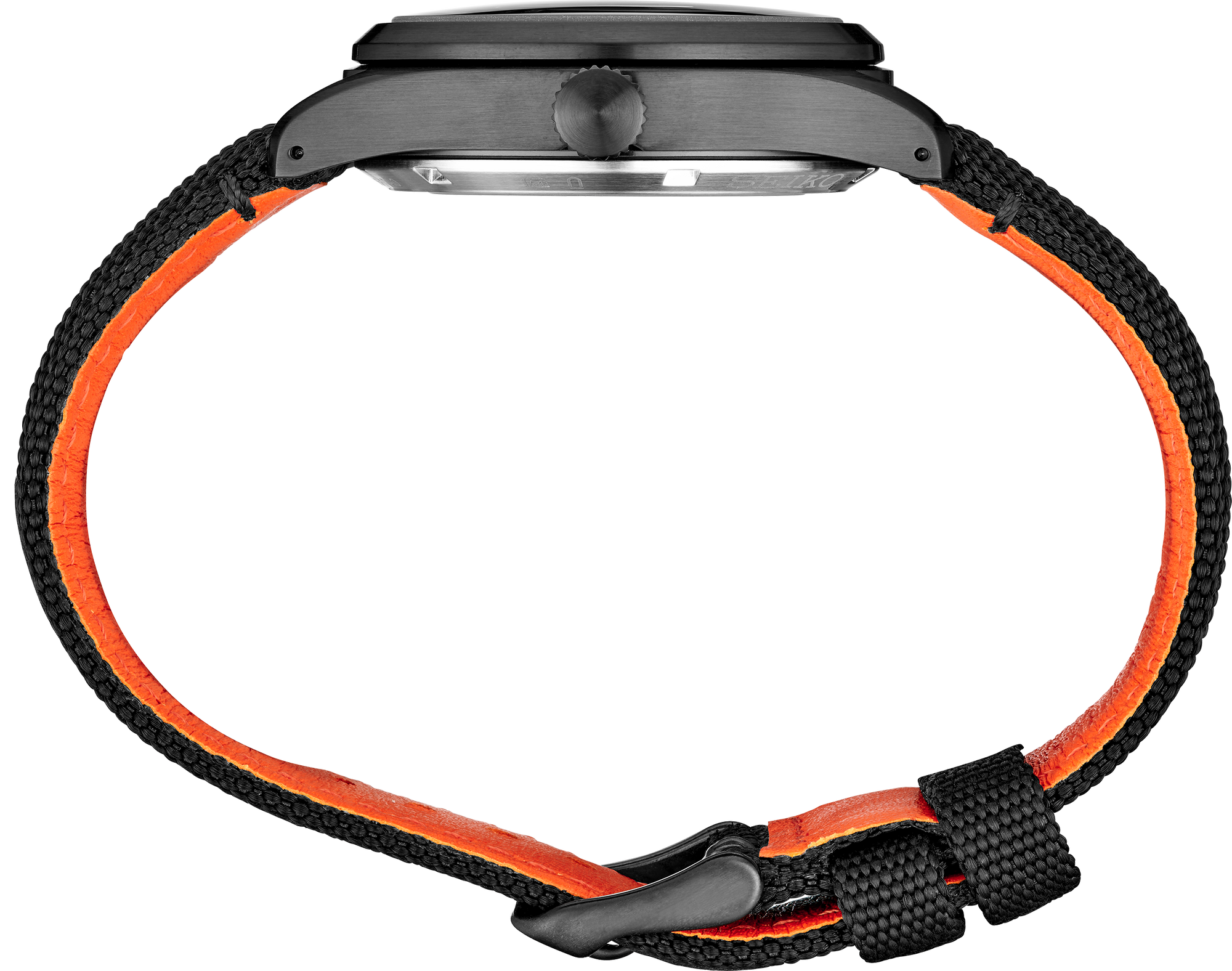 seiko 5 sports srph33 black dial automatic watch