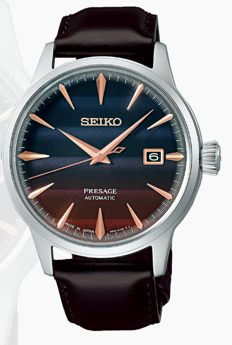 Seiko SRPK75 Limited Edition Star Bar Cocktail Time Automatic Watch - Skeie's Jewelers