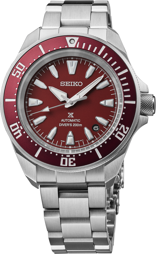 Seiko Prospex SRPL11 Automatic Dive Watch Red Dial