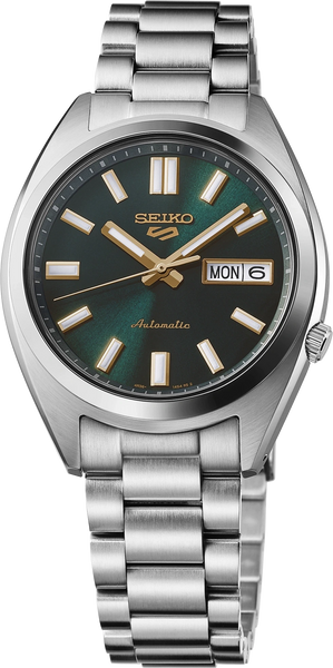 Seiko 5 Sports SRPL57 37mm Green Dial Automatic SNXS Watch