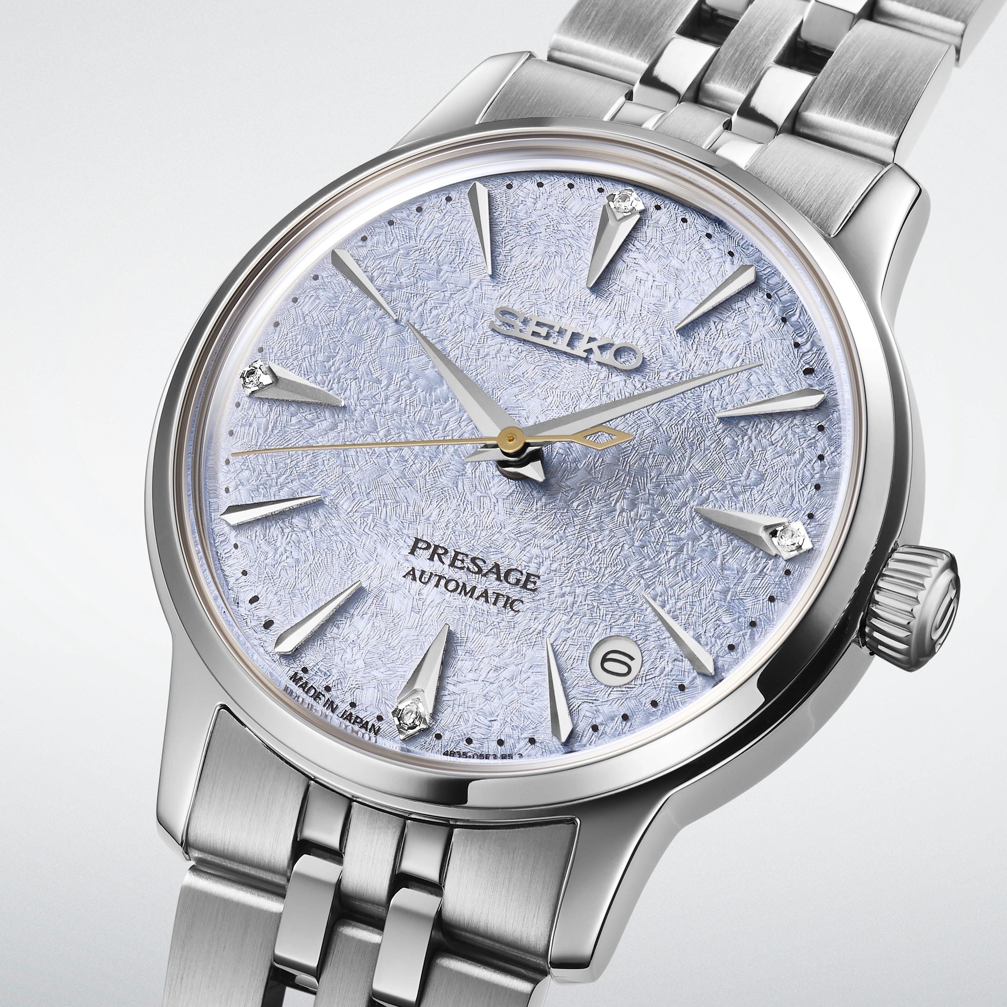 Seiko Presage SRPL61 Cocktail Time Blue Diamond Automatic Watch - Skeie's Jewelers