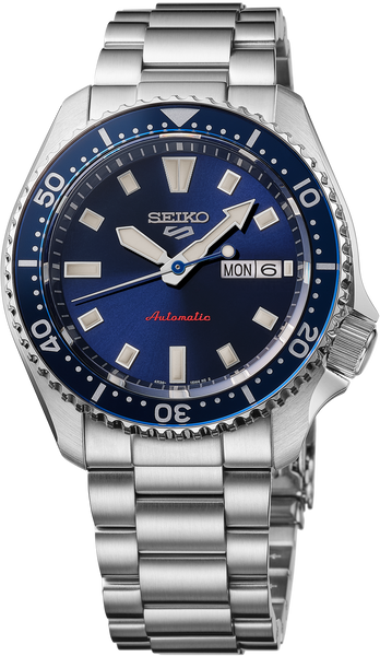 Seiko 5 Sports SRPL83 Blue Dial SKX Automatic Watch | Skeie's Jewelers