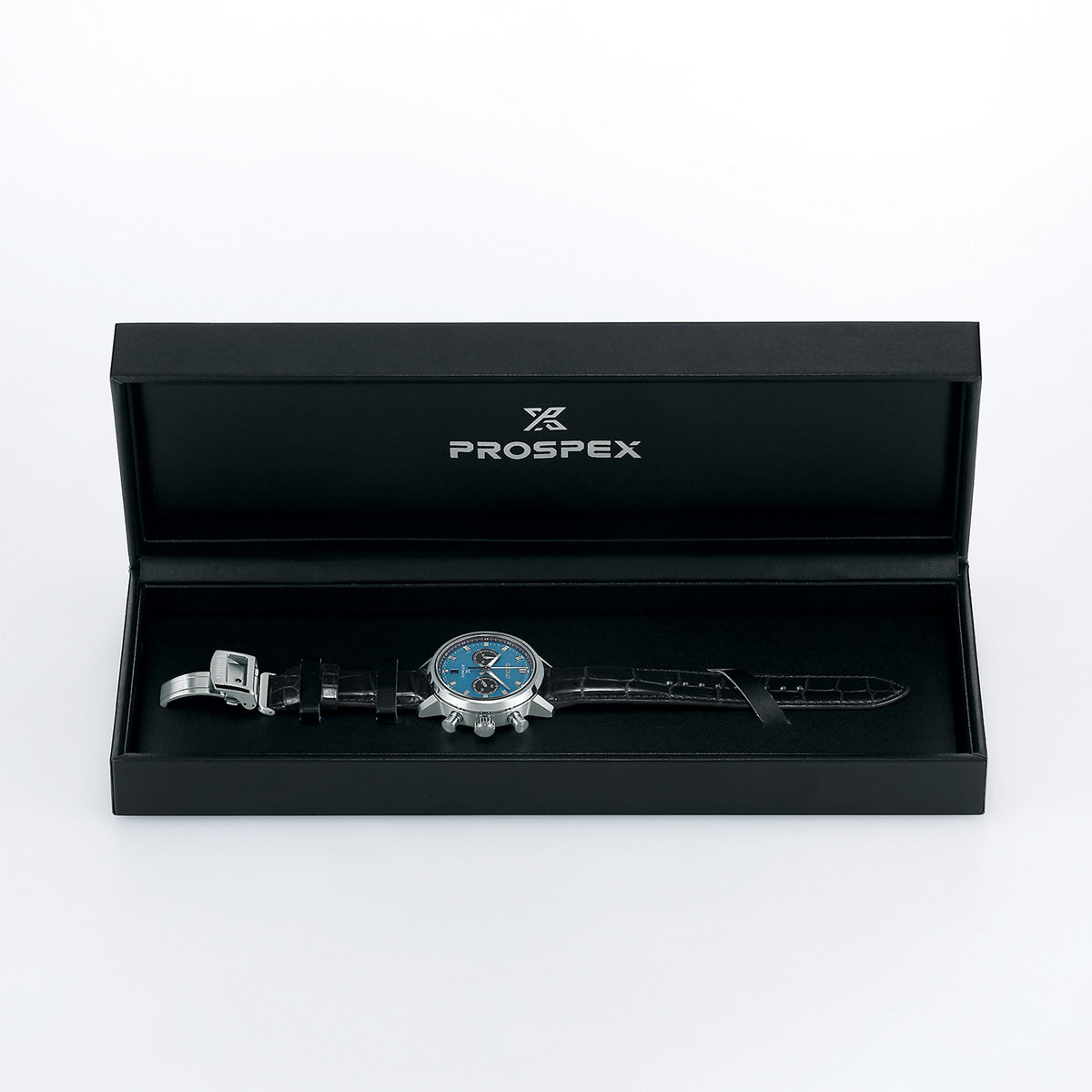 seiko prospex speedtimer srq039 blue dial watch