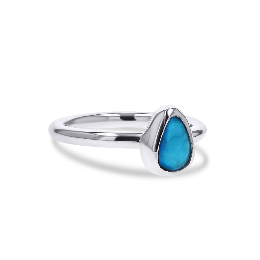 Arianna Nicolai Silver Turquoise Ring