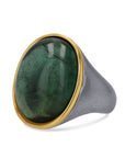 Round Tourmaline Gem Drop Ring - Skeie's Jewelers