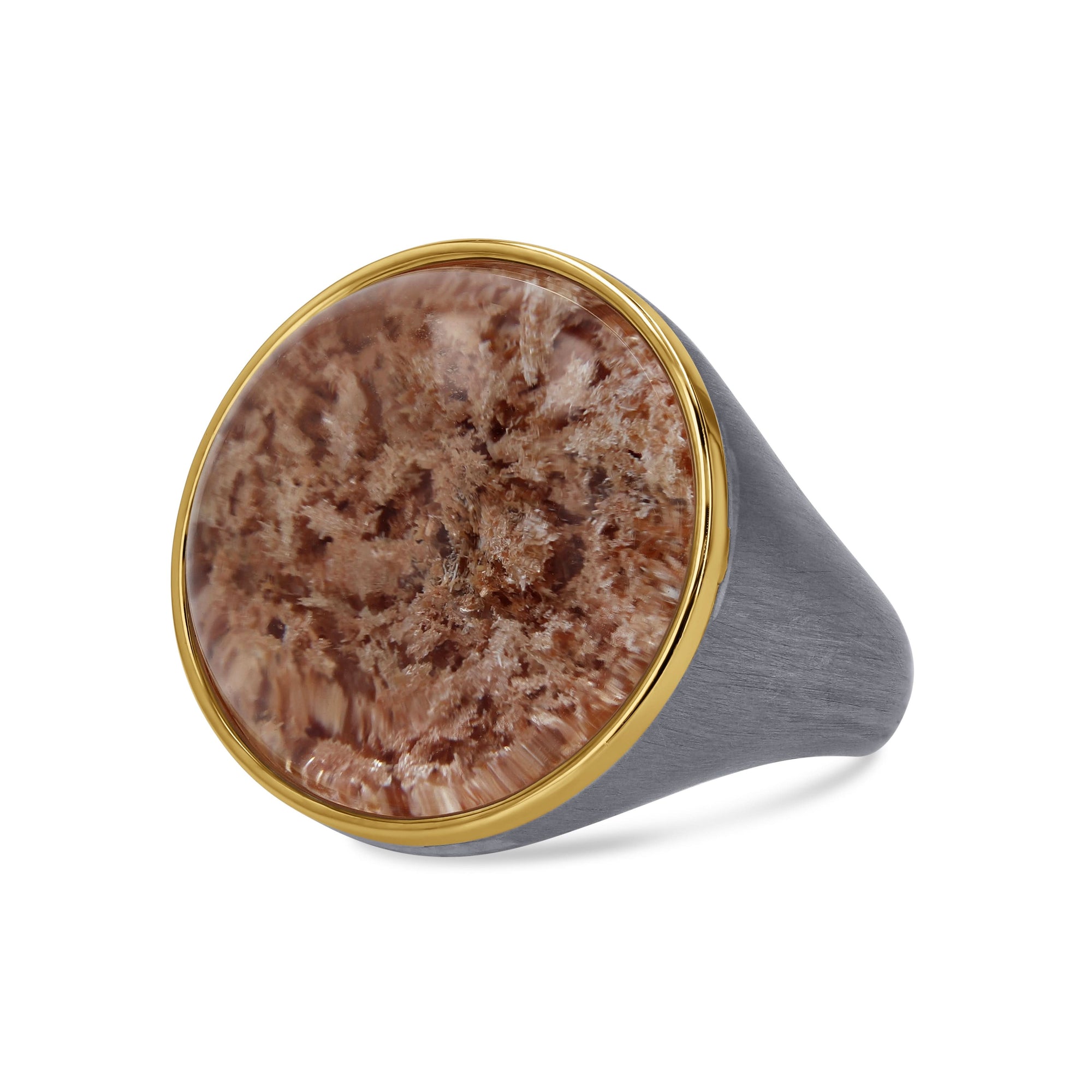 Round Quartz Gem Drop Ring - Skeie's Jewelers