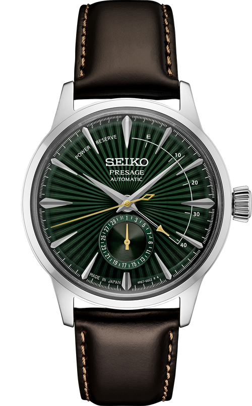 Seiko SSA459 Green Dial Cocktail Time Automatic Watch   Skeie's Jewelers