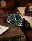 seiko ssa459 green dial cocktail time automatic watch