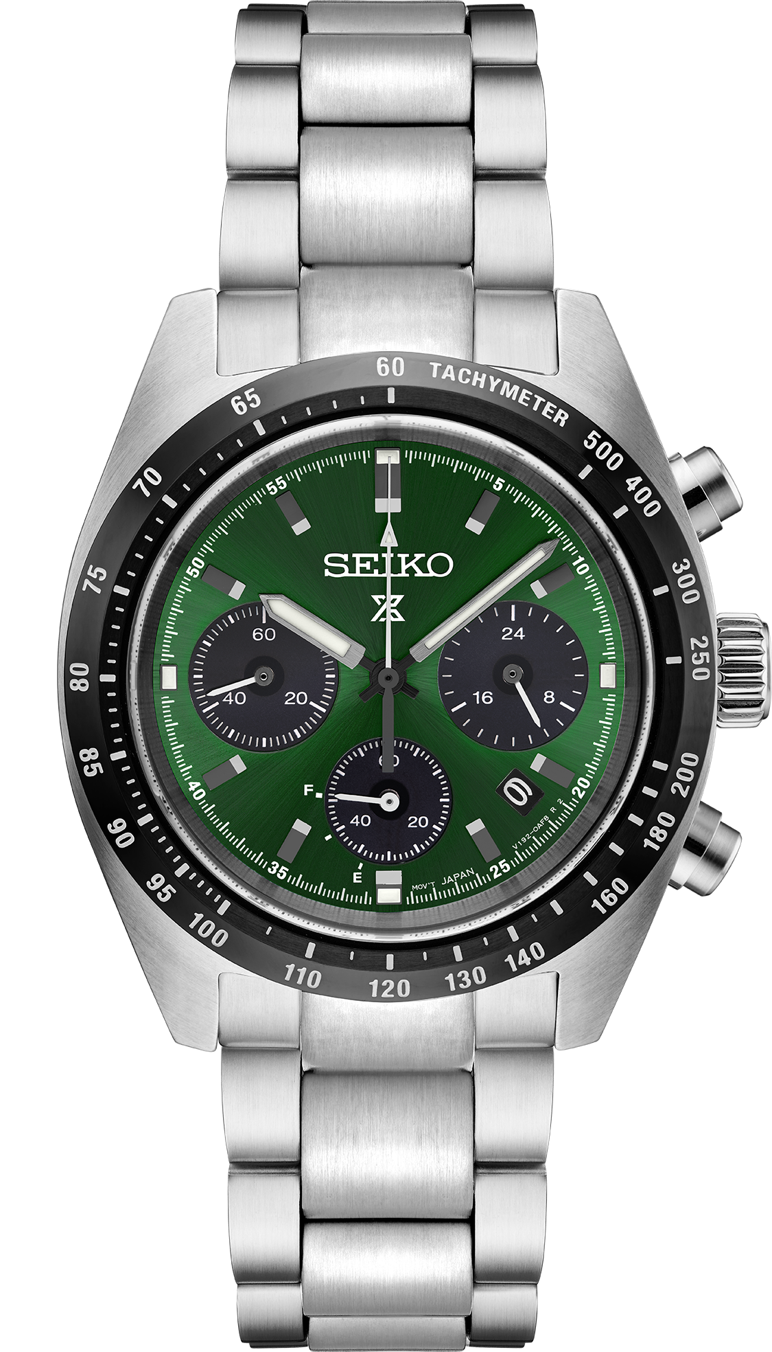 seiko ssc933 green dial automatic speedtimer