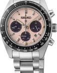 Seiko Prospex SSC963 Solar Chronograph Speedtimer Pink Dial 39mm - Skeie's Jewelers