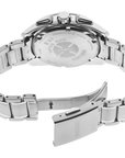Seiko Astron SSH065 Solar Titanium Dual Time Blue Dial Watch - Skeie's Jewelers
