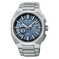 Seiko SSJ013 Blue Dial GPS Astron Solar Automatic Watch - Skeie's Jewelers