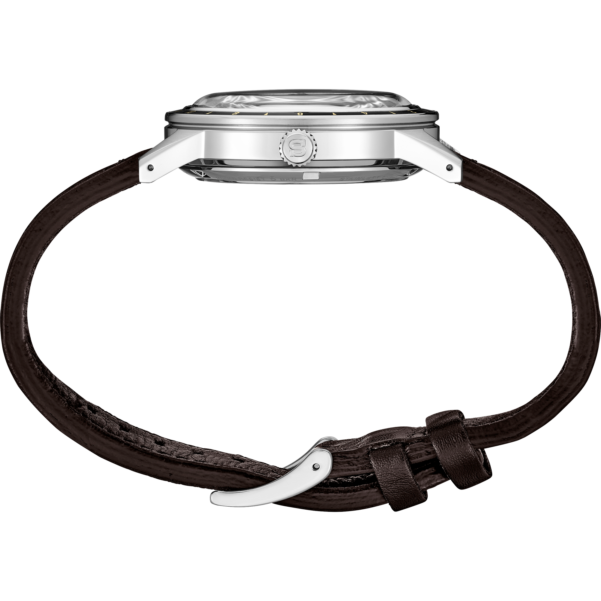 Seiko SSK013 Brown-Dial Presage GMT - Skeie's Jewelers